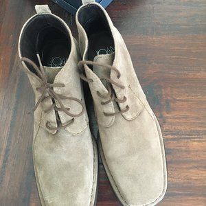 Joan & David Light Brown Suede Ankle Booties - NWT